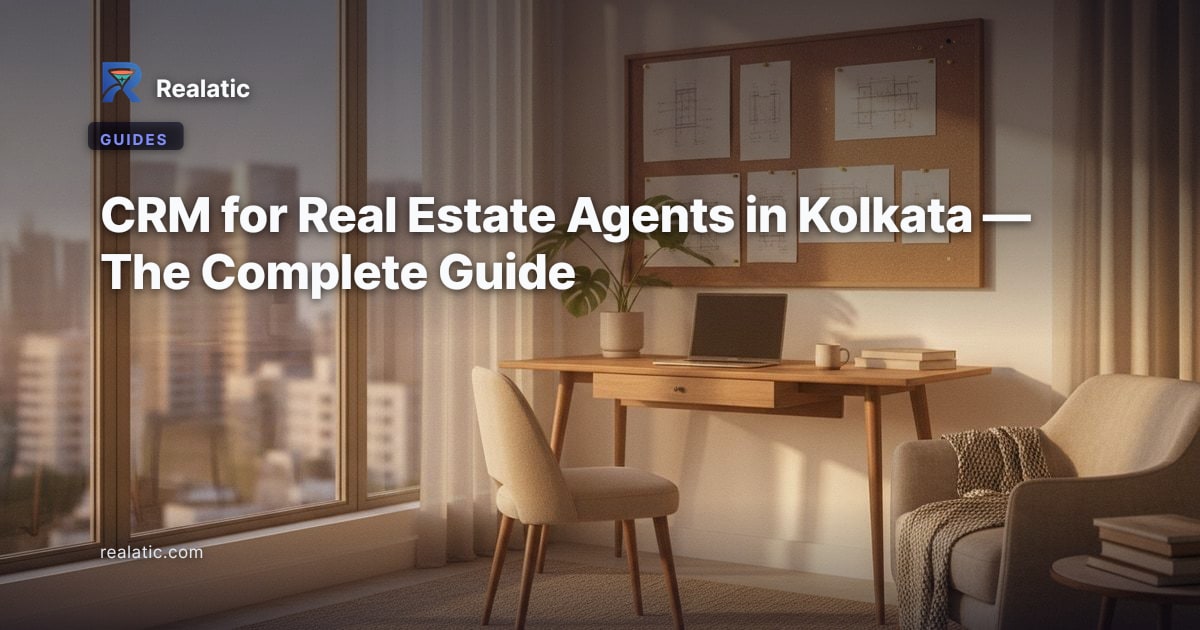 CRM for Real Estate Agents in Kolkata — The Complete Guide — Realatic Blog