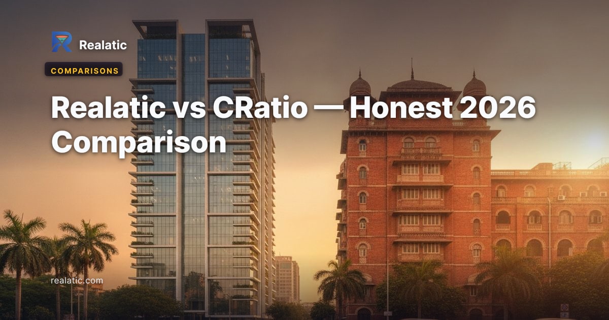 Realatic vs CRatio — Honest 2026 Comparison — Realatic Blog