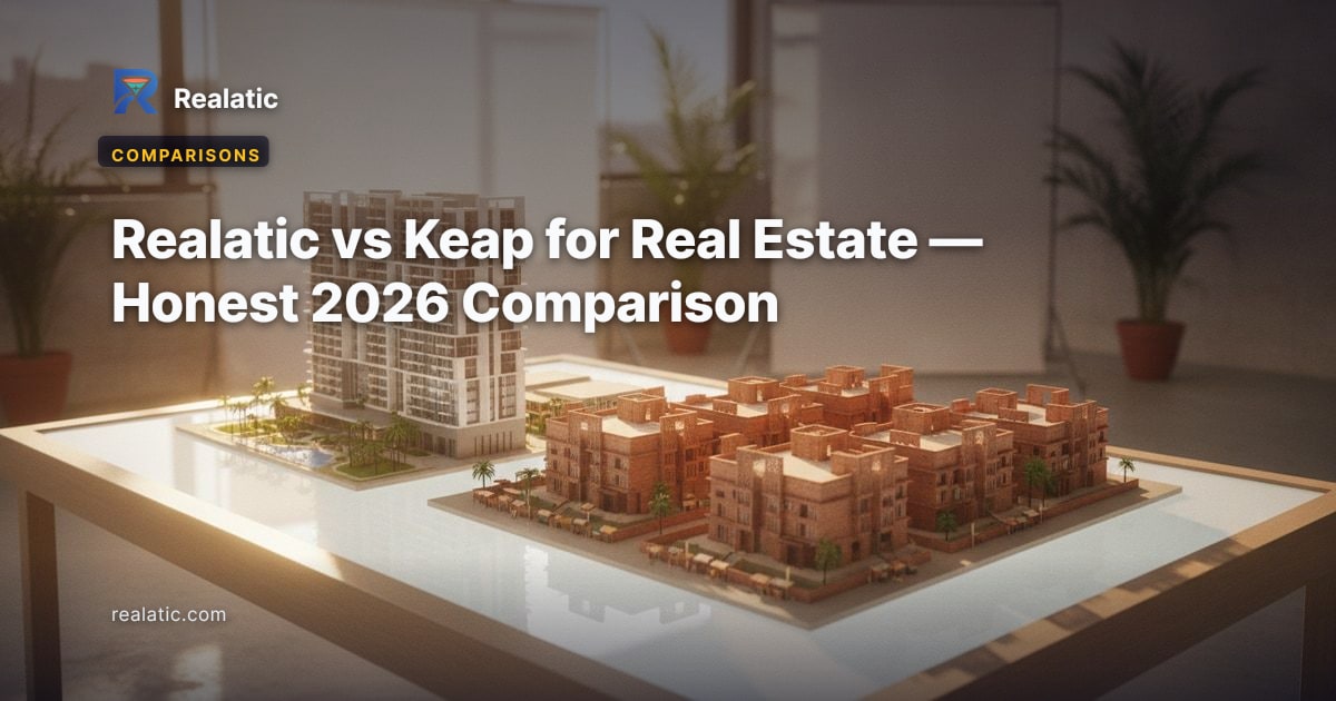 Realatic vs Keap for Real Estate — Honest 2026 Comparison — Realatic Blog