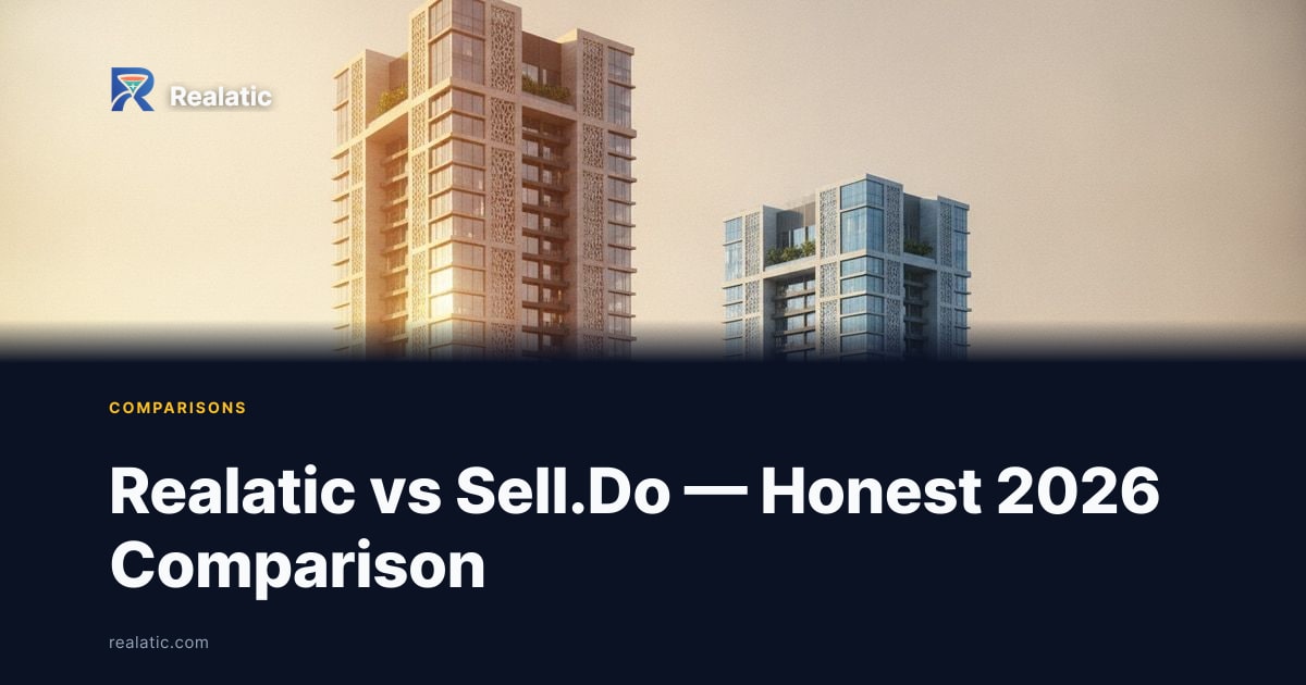 Realatic vs Sell.Do — Honest 2026 Comparison — Realatic Blog