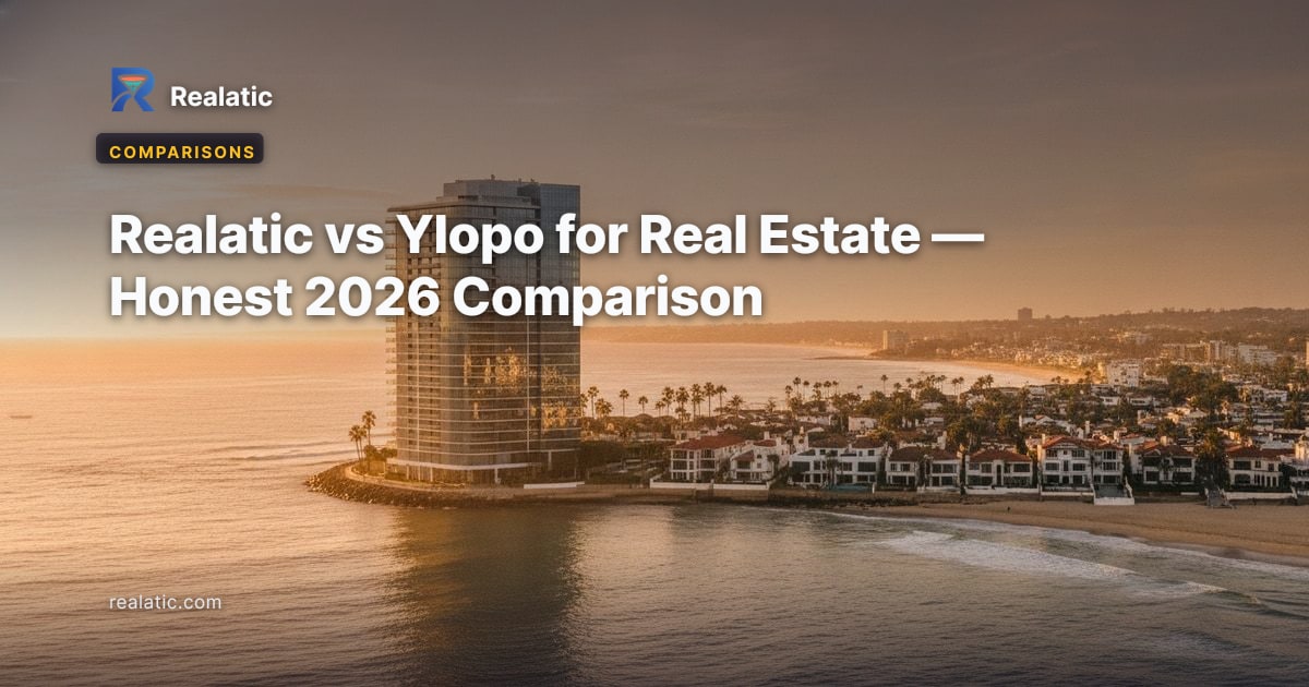 Realatic vs Ylopo for Real Estate — Honest 2026 Comparison — Realatic Blog